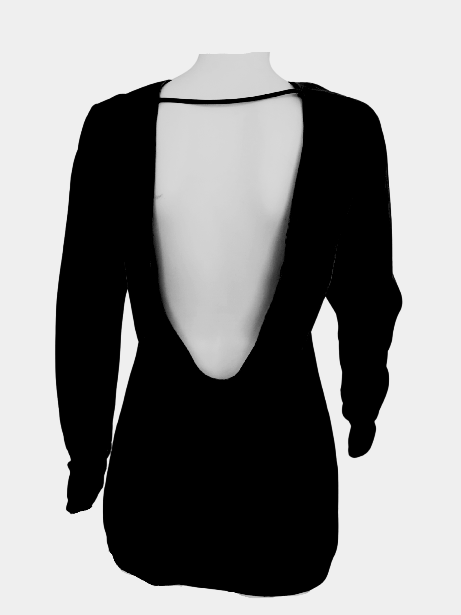 Backless Mini Dress