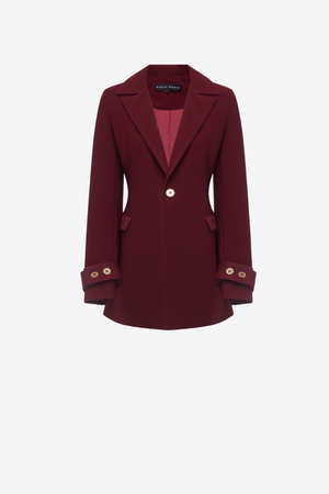 "Nell" Jacket In Merlot